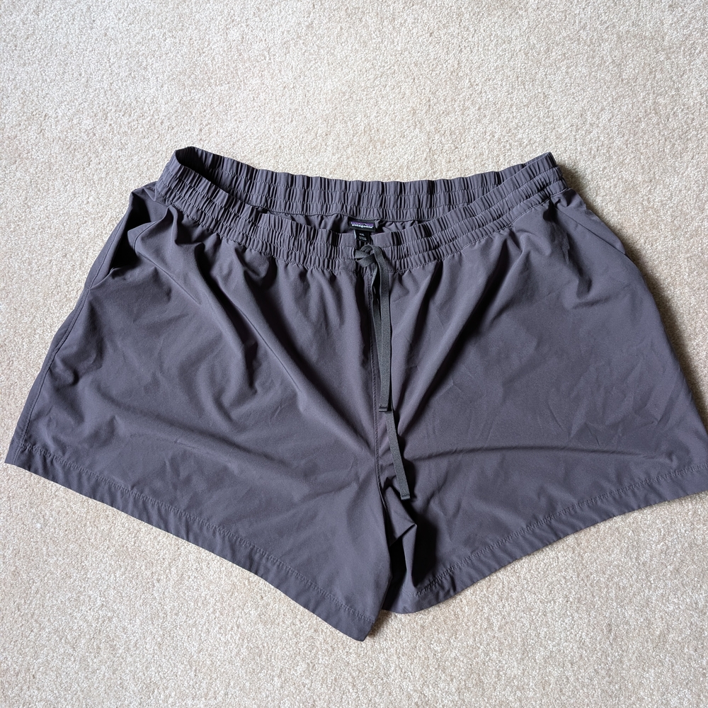 Patagonia Women's Charcoal Athletic Shorts